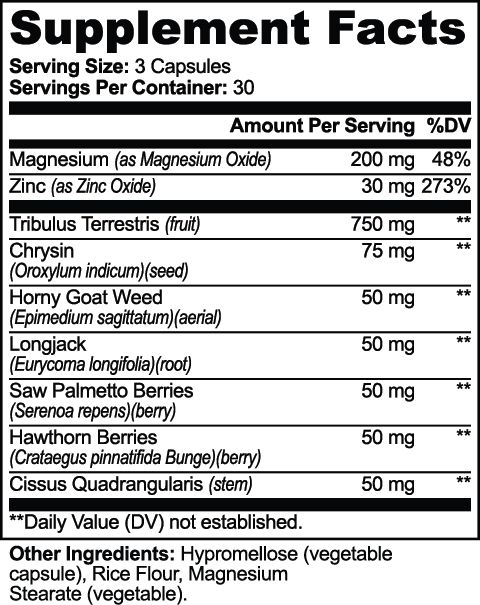 Mens Daily Vitality Boost